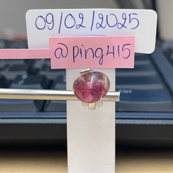 Pandora Potion heart pink Murano dangle - Picture 5 of 16